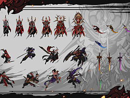 国风项目的角色设计 武器设计