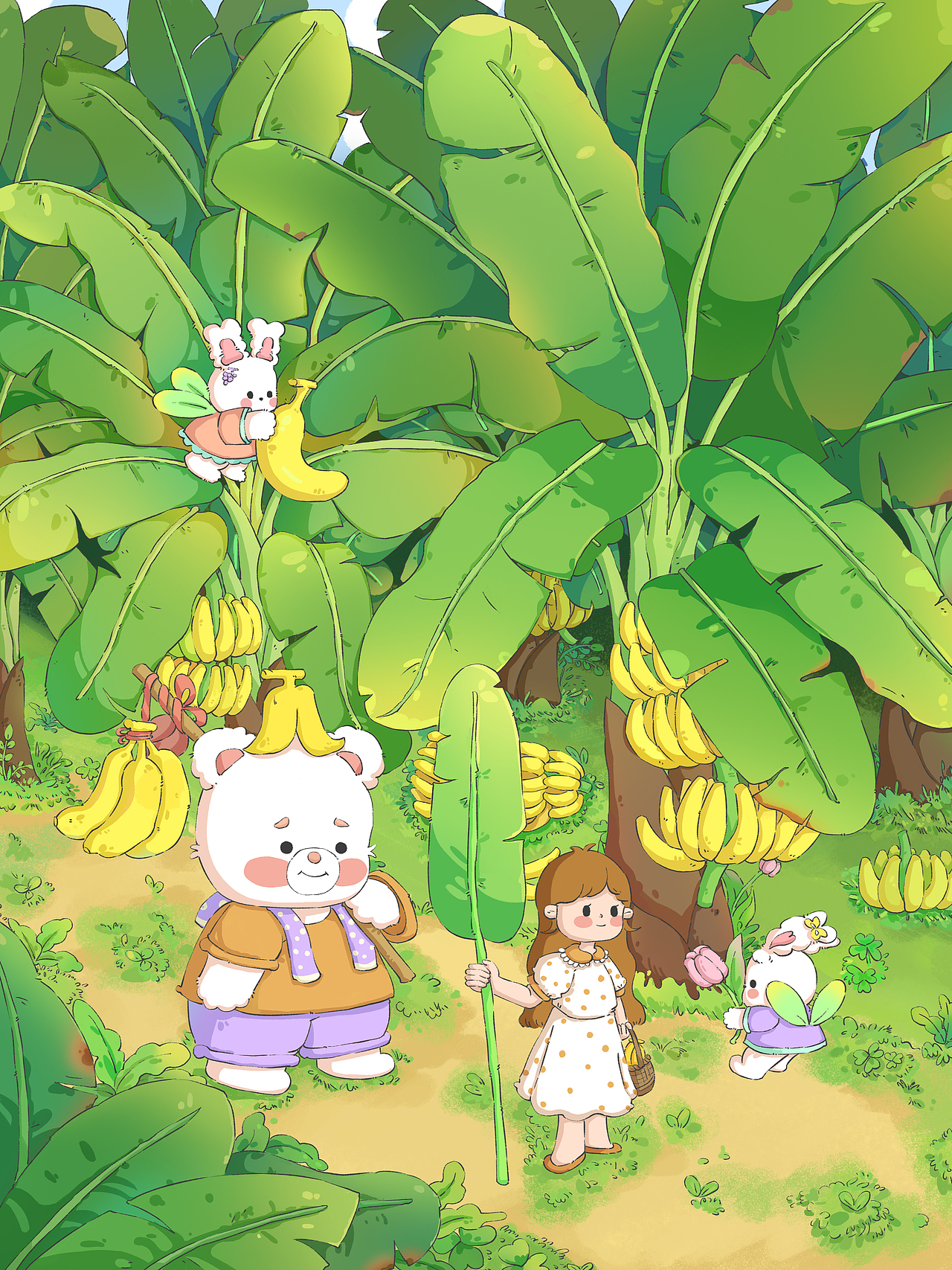 百果系列插画（图ZNDA1ODQ0MTMy） - 商业插画 - 站酷设计师猫梨a原创素材 - 站酷ZCOOL