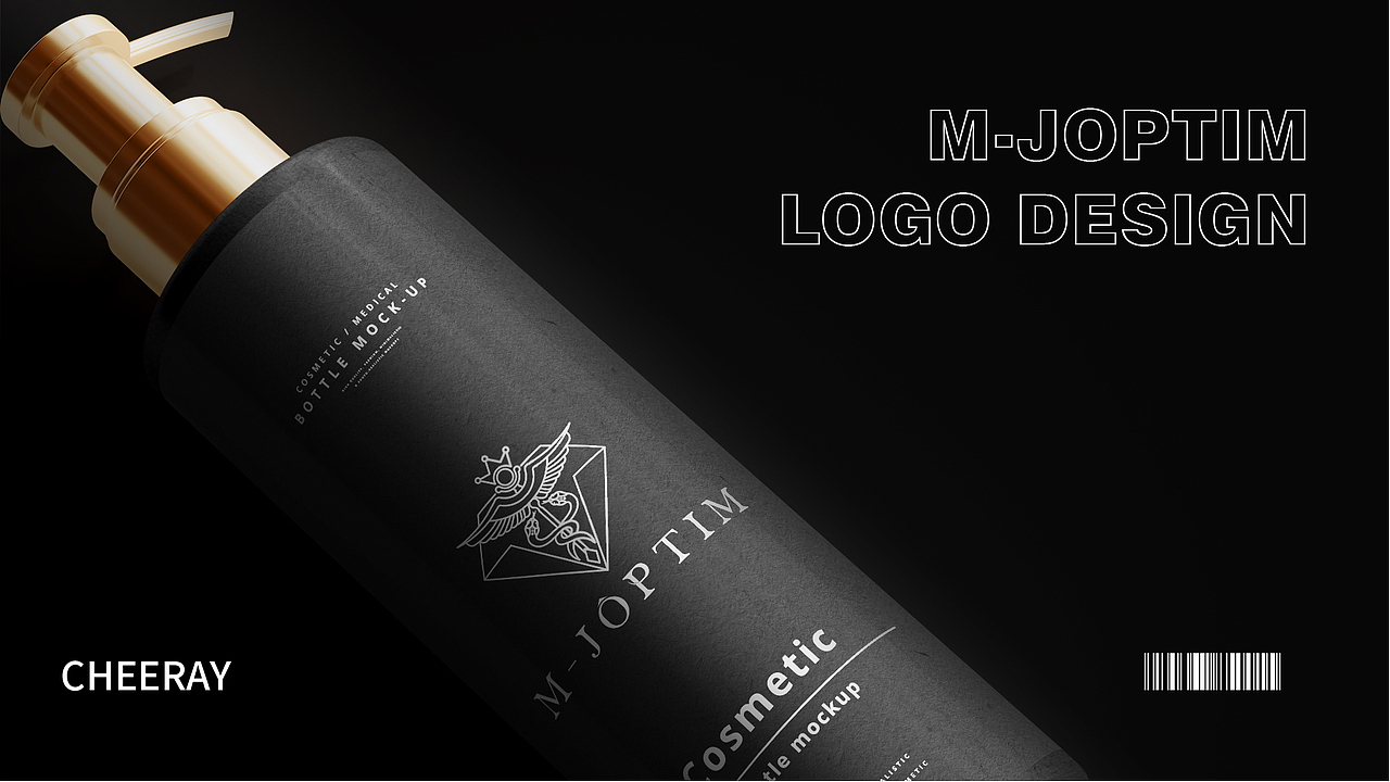 M-JOPTIM魔介化妆品品牌LOGO设计（图ZNDA1ODQ3MzEy） - 品牌 - 站酷设计师鹿野品策原创素材 - 站酷ZCOOL
