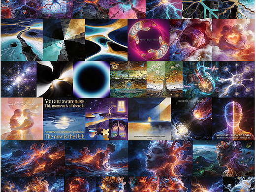 共生互構(gòu)——人機共促的雙生花（個人主頁-ZNzM0OTI5MjA=） - AI作品 - 站酷設計師Z080398995原創(chuàng)素材 - 站酷ZCOOL