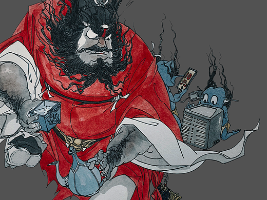 共享——钟馗百态图