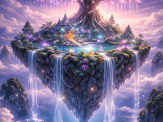 心灵孤岛（梦幻星空系）