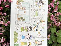 【手绘游记】广州花艺之旅