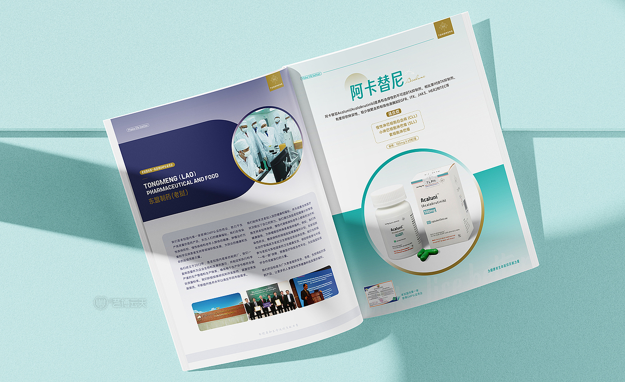 医疗医药产品画册设计（图ZNDA1ODYyMzE2） - 书籍/画册 - 站酷设计师艺搏云天画册设计原创素材 - 站酷ZCOOL