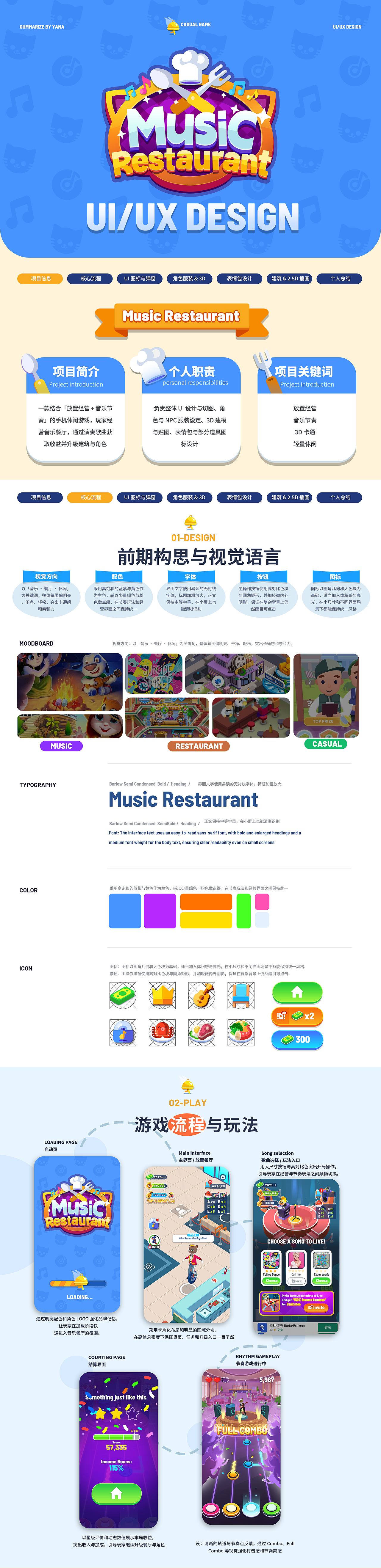 放置音游_游戏UI项目复盘总结（图ZNDA1ODY0MzQ0） - 游戏UI - 站酷设计师YaYaYiDesign原创素材 - 站酷ZCOOL