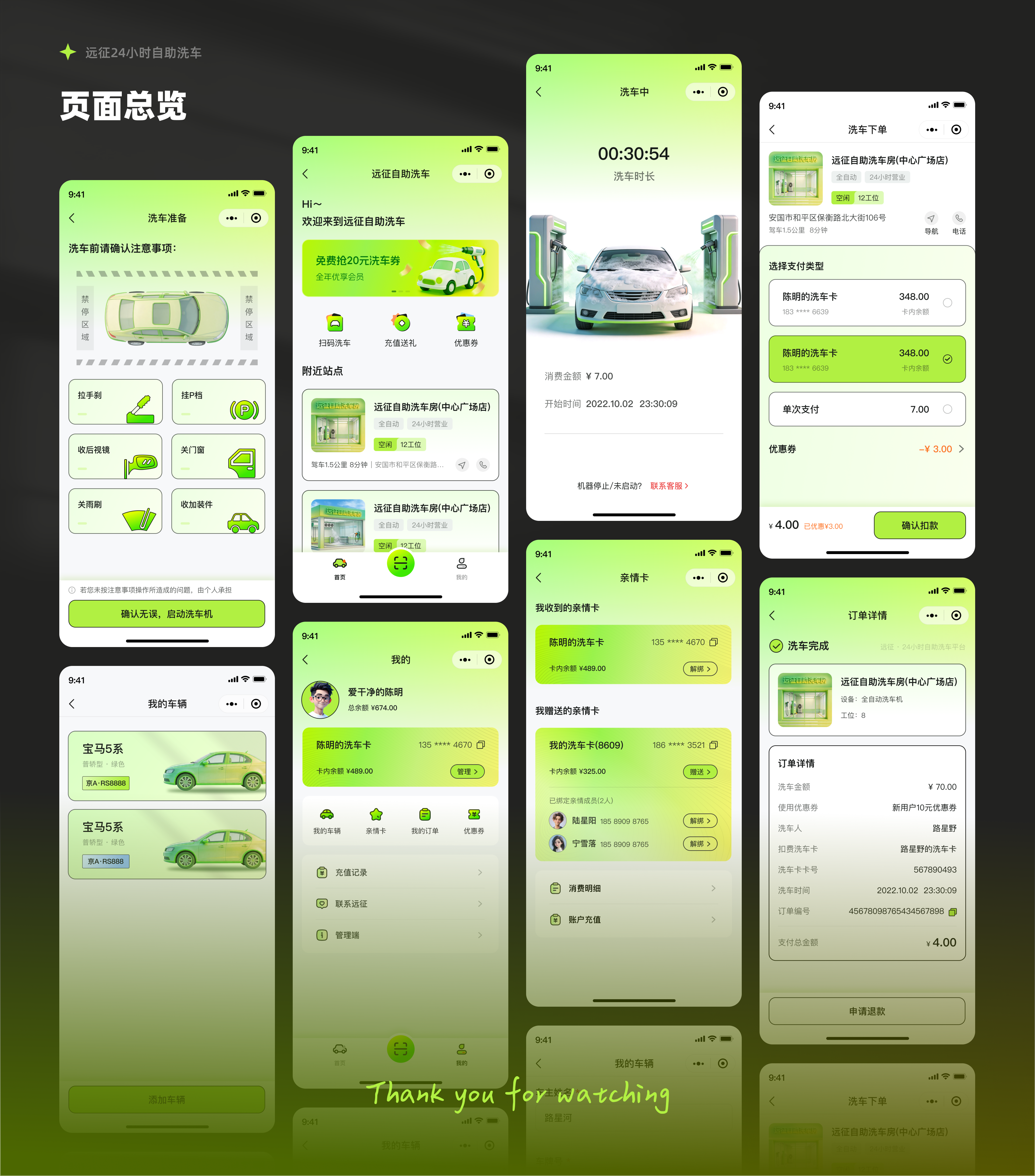 远征自助洗车小程序｜设计复盘（图ZNDA1ODY2NjY4） - APP界面 - 站酷设计师芋泥啵啵椰原创素材 - 站酷ZCOOL