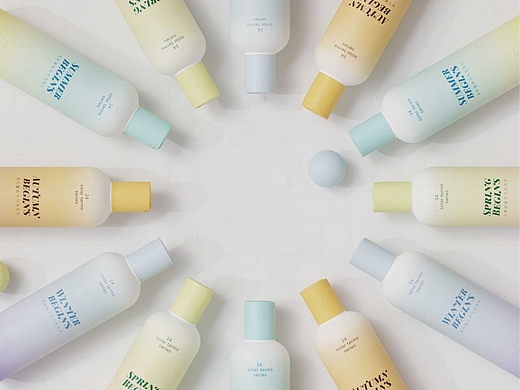 500ml洗护瓶|千秋盖|多色彩|包装