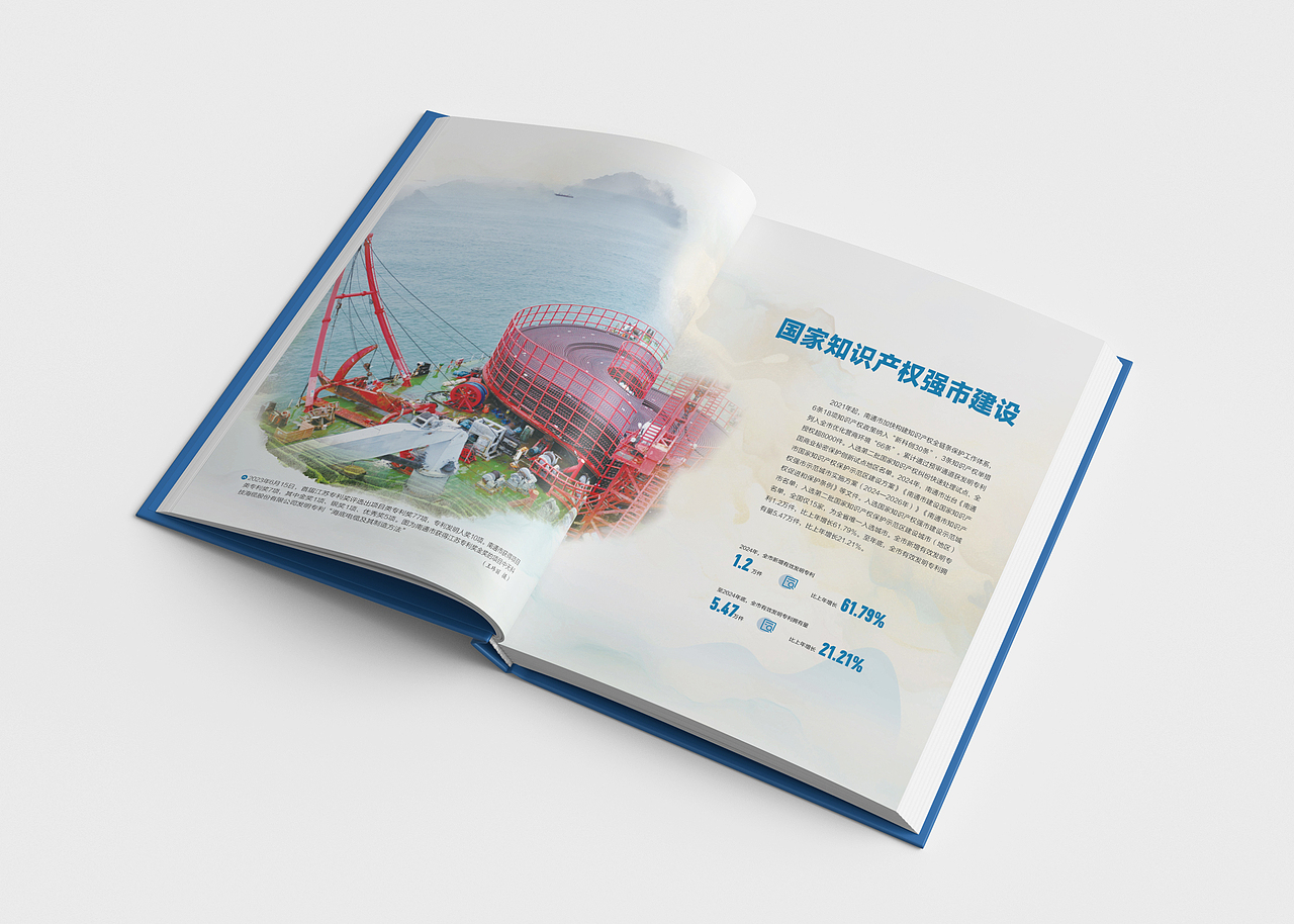 《南通年鉴2025》｜地方志全案装帧设计（图ZNDA1ODgwNzk2） - 书籍/画册 - 站酷设计师Wuly行止原创素材 - 站酷ZCOOL