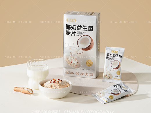 益生菌麦片 | 襄阳电商美食摄影