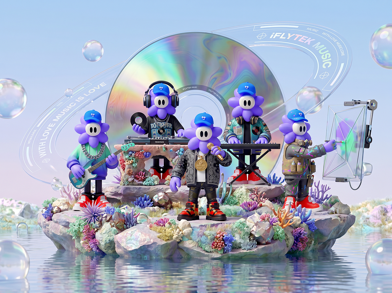 嘻哈IP：花律 FLORHYME（图ZNDA1ODk4MjY4） - 人物/生物 - 站酷设计师陈鑫字星尘原创素材 - 站酷ZCOOL