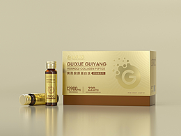 黃芪膠原蛋白肽口服液包裝設(shè)計