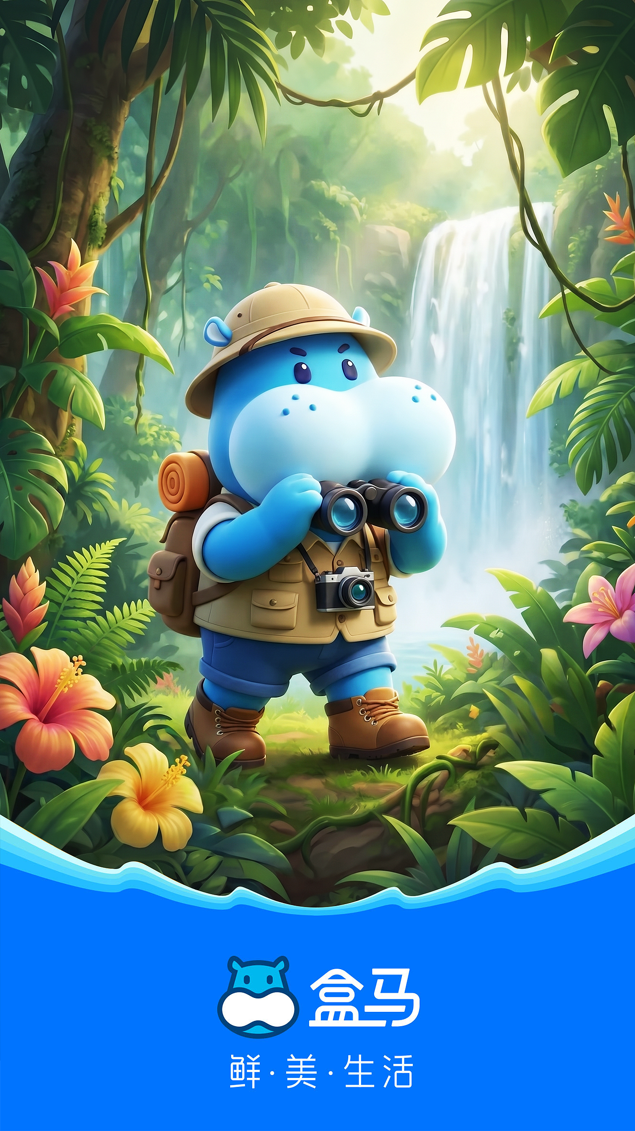 盒马海报+场景图（图ZNDA1OTEwNTAw） - 场景 - 站酷设计师白线流_原创素材 - 站酷ZCOOL