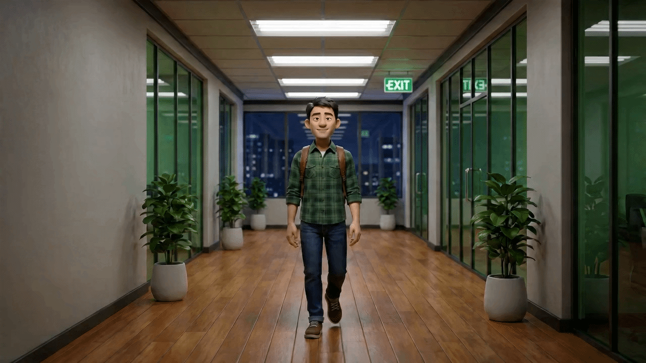 办公室奇妙夜（图ZNDA1OTE1NjYw） - AI作品 - 站酷设计师小小攸原创素材 - 站酷ZCOOL