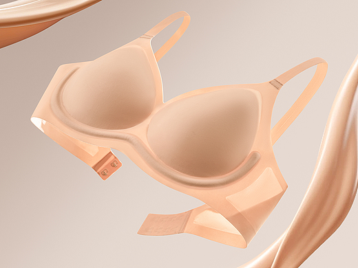 女士聚拢文胸详情页拍摄丨简木视觉 内衣电商 静物摄影