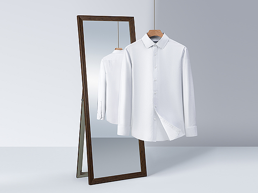 男士衬衫创意电商摄影丨简木视觉男装长袖电商商业摄影