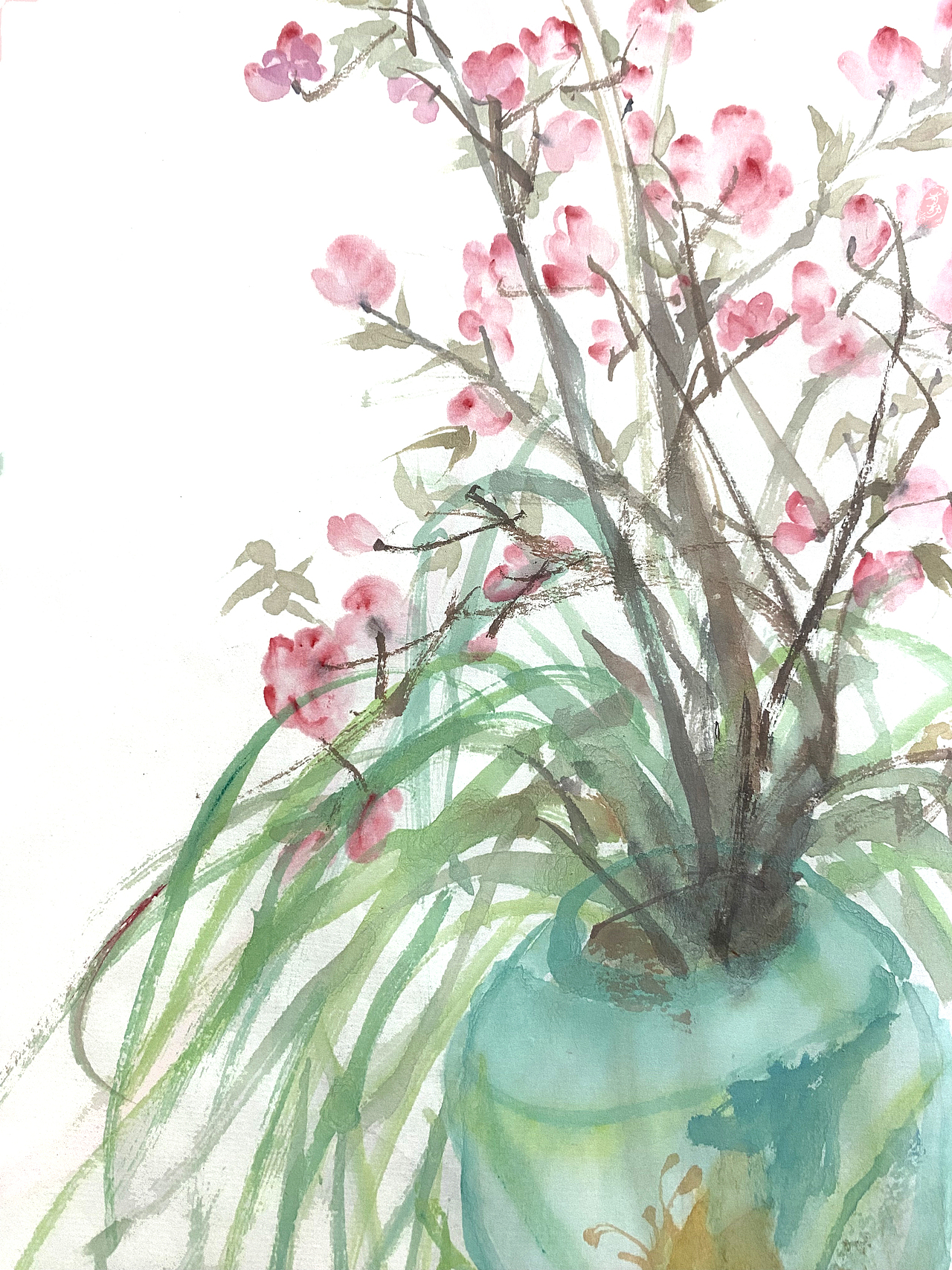 画画中有猫猫出没～喵呜～（图ZNDA1OTIyNzY0） - 创作习作 - 站酷设计师有舒Mrs原创素材 - 站酷ZCOOL