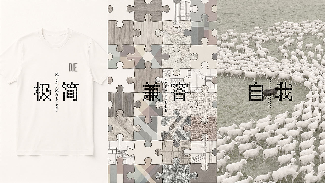 MUTE幕特 | 服装品牌VIS提案（图ZNDA1OTI0MjAw） - 品牌 - 站酷设计师愿空梦原创素材 - 站酷ZCOOL