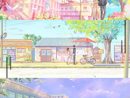 一些同系列插画合集