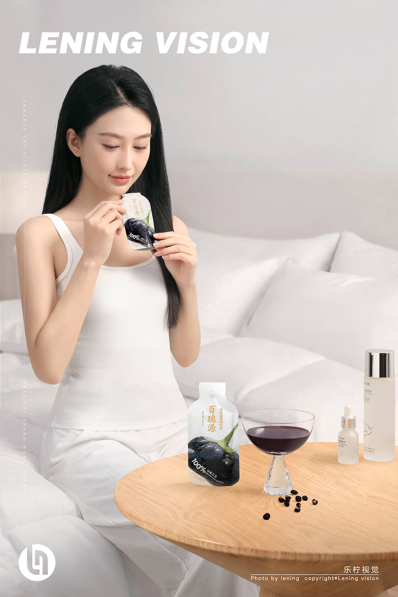 滋补品拍摄｜百瑞源枸杞原浆✖乐柠视觉（图ZNDA1OTI3Mzc2） - 产品摄影 - 站酷设计师乐柠视觉原创素材 - 站酷ZCOOL