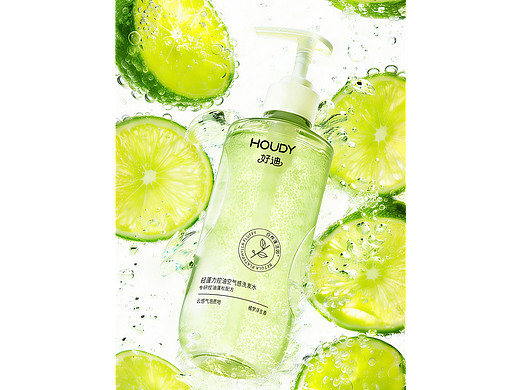 小气泡控油洗发水详情页|电商详情页|洗发露详情页