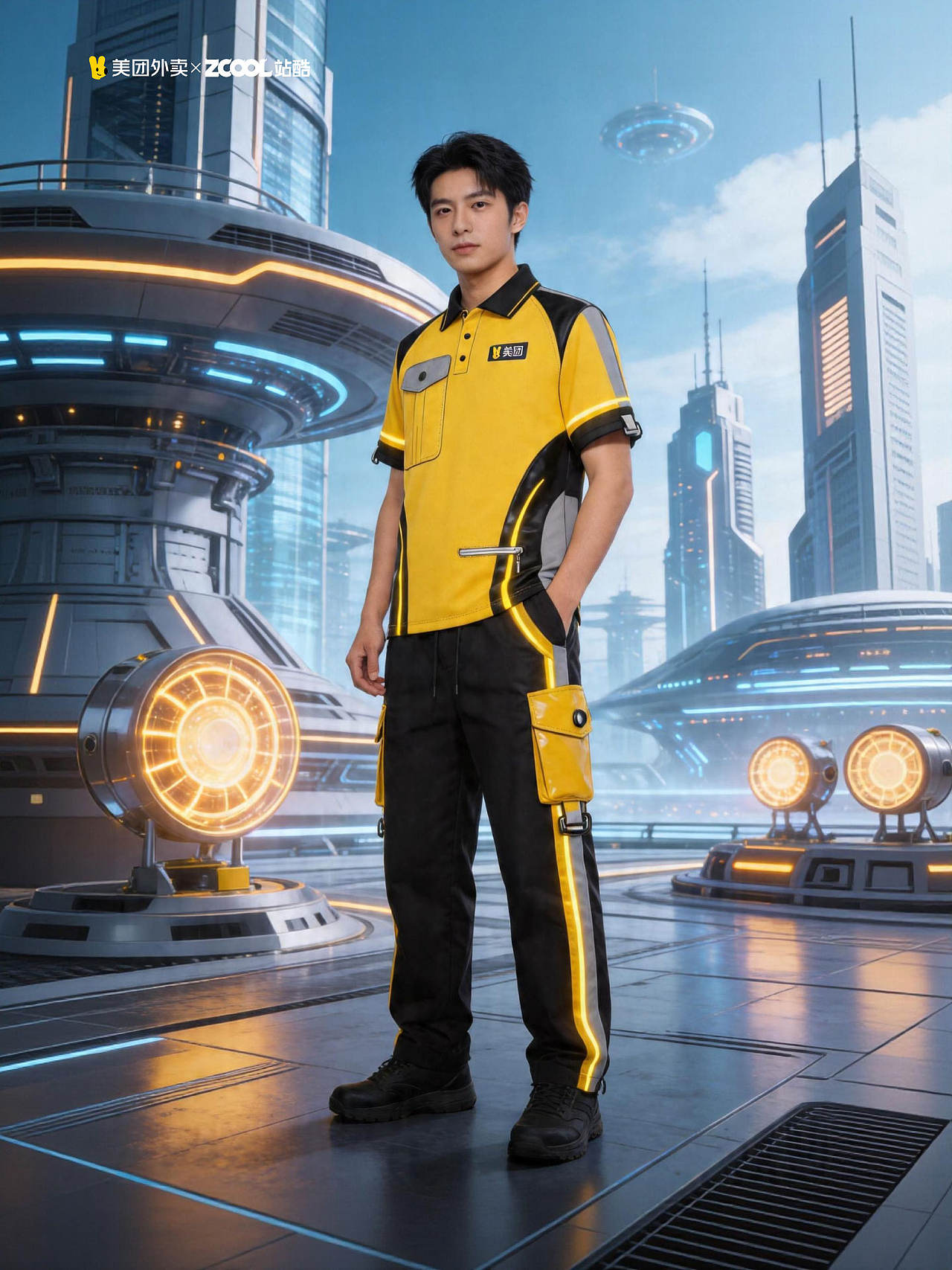 赛博古风 · 都市战神(图ZNDA1OTMzMDYw) - AI作品 - 站酷设计师知名退堂鼓设计师原创素材 - 站酷ZCOOL