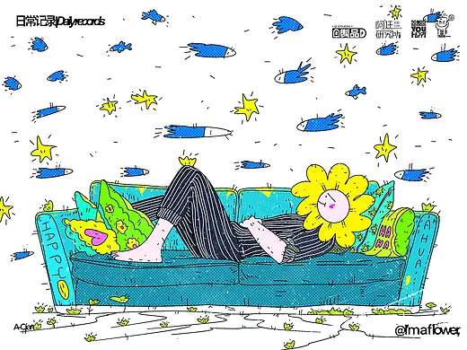 阿花系列09（首页-ZNzM1MDIwNDQ=） - 插画-新锐潮流插画 - 站酷设计师阿迁原创素材 - 站酷ZCOOL