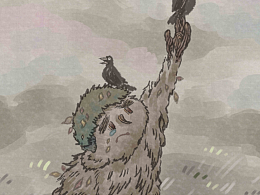 情緒插畫之腐朽