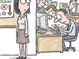 漫畫真相：大廠996，一大半是在表演