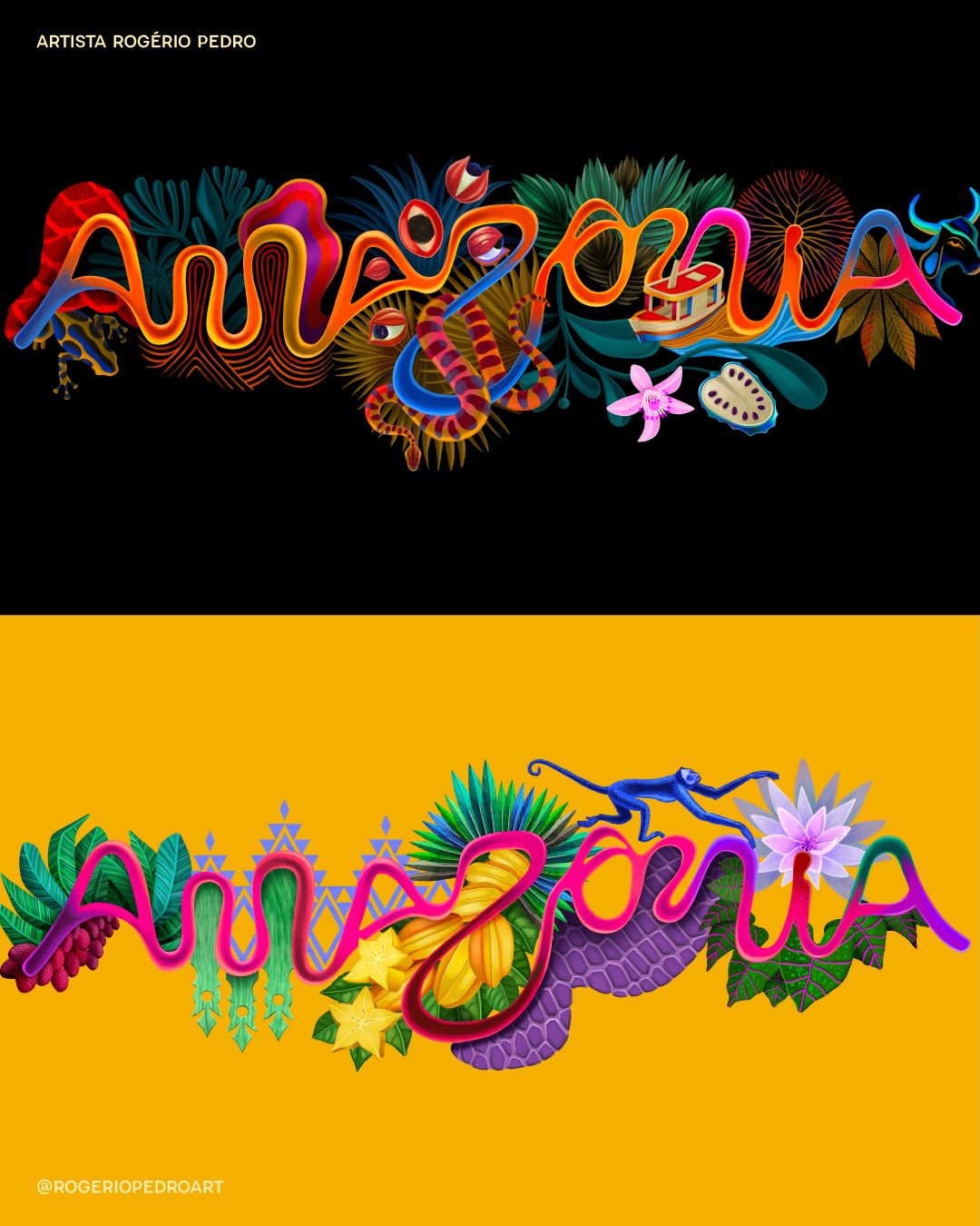 “在地性”如何塑造设计-充满南美风情的巴西亚马逊形象设计 | 365天的好设计 NO.177（图ZMTU1NTg4MDg=） - 观点 - 站酷设计师365天的好设计原创素材 - 站酷ZCOOL