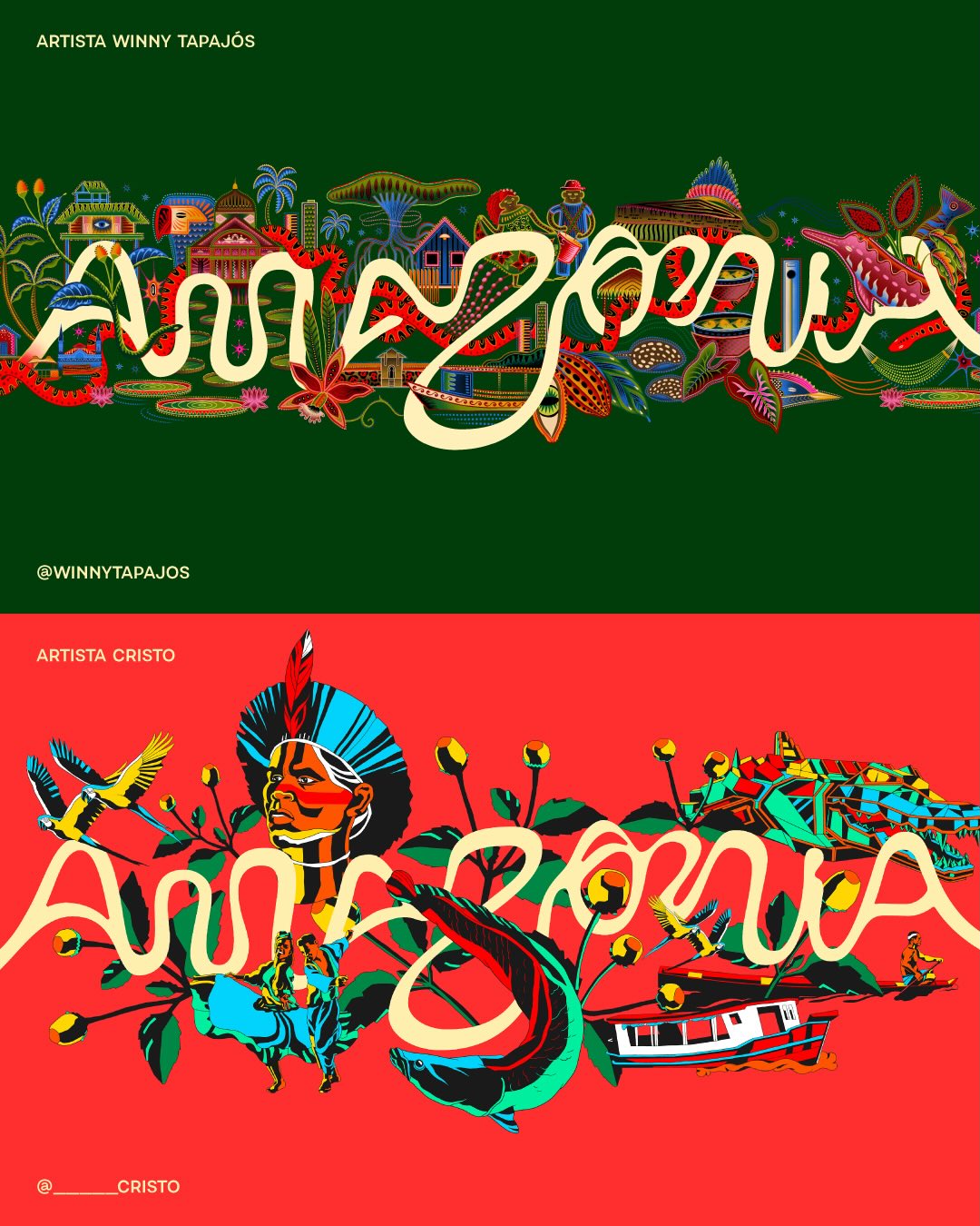 “在地性”如何塑造设计-充满南美风情的巴西亚马逊形象设计 | 365天的好设计 NO.177（图ZMTU1NTg4MDA=） - 观点 - 站酷设计师365天的好设计原创素材 - 站酷ZCOOL