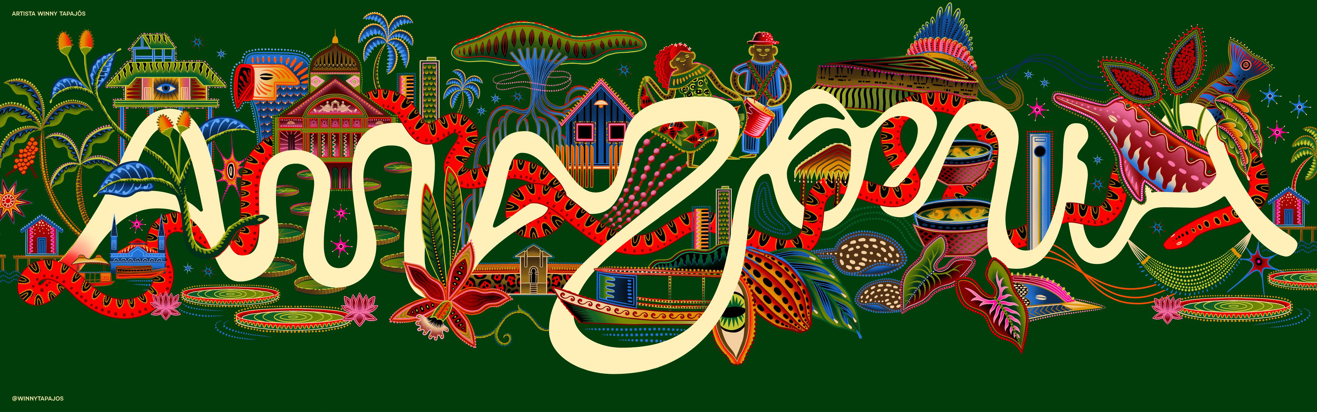 “在地性”如何塑造设计-充满南美风情的巴西亚马逊形象设计 | 365天的好设计 NO.177（图ZMTU1NTg4Mjg=） - 观点 - 站酷设计师365天的好设计原创素材 - 站酷ZCOOL