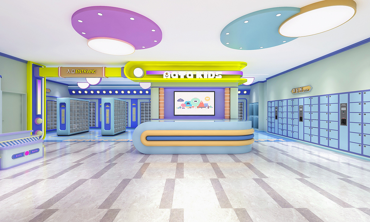 深圳懷德萬象匯NATA KIDIS親子娛樂中心（圖ZNDA1OTUyNjY4） - 商業(yè)空間設計 - 站酷設計師Chaner_cici原創(chuàng)素材 - 站酷ZCOOL