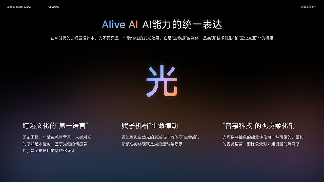 小米超级小爱 Alive AI 美学设计实践(图ZNDA1OTU1MTUy) - APP界面 - 站酷设计师李添吉DESIGN原创素材 - 站酷ZCOOL