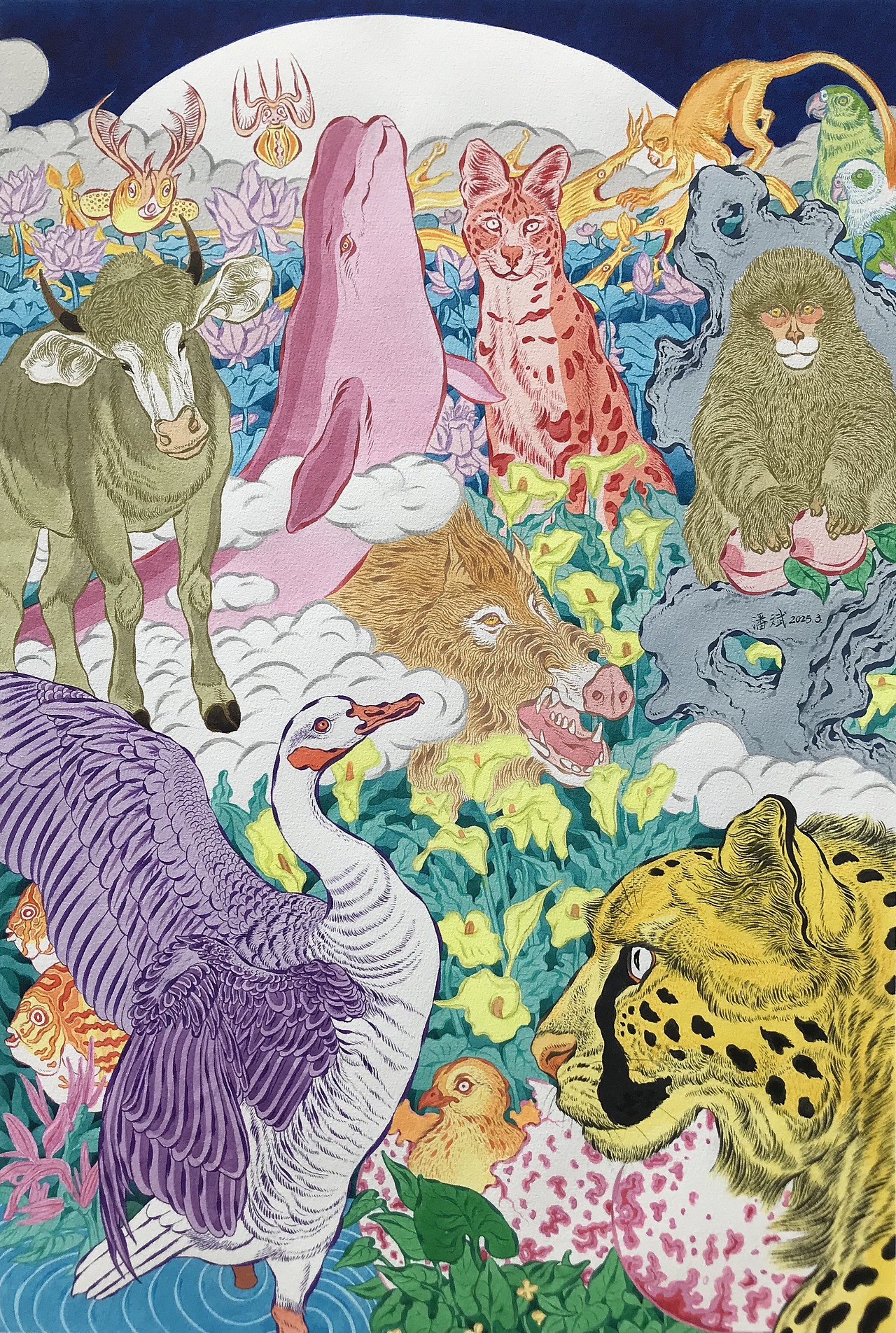 我的原創(chuàng)繪畫(huà)作品（圖ZNDA1OTU1NzY4） - 繪畫(huà) - 站酷設(shè)計(jì)師潘斌Art原創(chuàng)素材 - 站酷ZCOOL