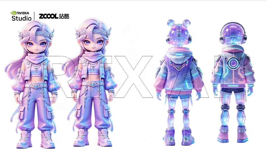 AI在嘻元前-新时代的嘻哈是肆意的优雅，亦是理智的自由！（图ZNDA1OTY1MzQ0） - 人物/生物 - 站酷设计师雪里莓工作室原创素材 - 站酷ZCOOL