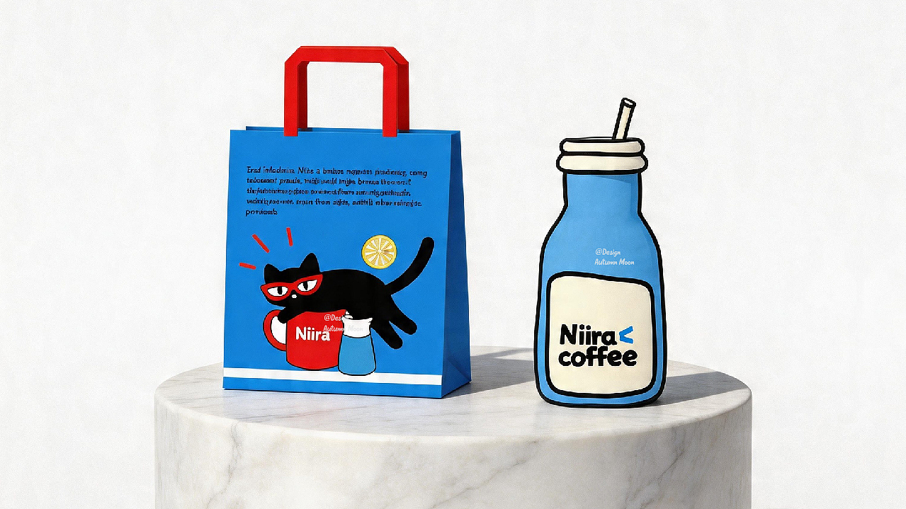 Niira·coffee | 咖啡品牌全案設(shè)計(jì)（圖ZNDA1OTY1NjY0） - 品牌 - 站酷設(shè)計(jì)師秋月春風(fēng)AuM原創(chuàng)素材 - 站酷ZCOOL