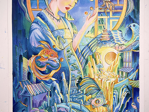 马克笔绘画 