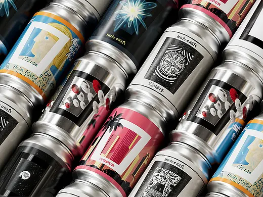 HOPSCRAFT 立吞 精酿品牌包装设计（首页-ZNzM1MDQ0Njg=） - 平面-品牌 - 站酷设计师pigeonstudio原创素材 - 站酷ZCOOL