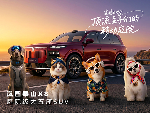 《顶流主子们的移动庭院》