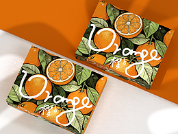 橙子包裝盒、水果通用包裝盒、唯美