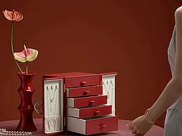 唯蘭朵珠寶首飾盒，精致輕奢感鎖在細(xì)節(jié)里 多角度開箱