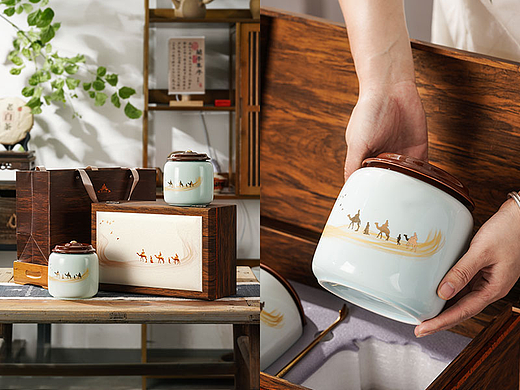 电商详情页|瓷罐包装详情页