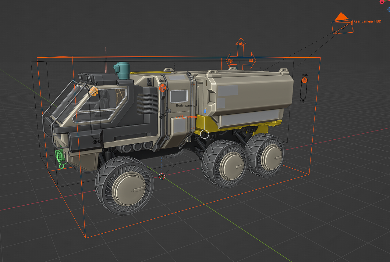 Frontier Cargo Rover｜动态展示动画（图ZNDA1OTgyOTc2） - 机械/交通 - 站酷设计师动画肝帝原创素材 - 站酷ZCOOL