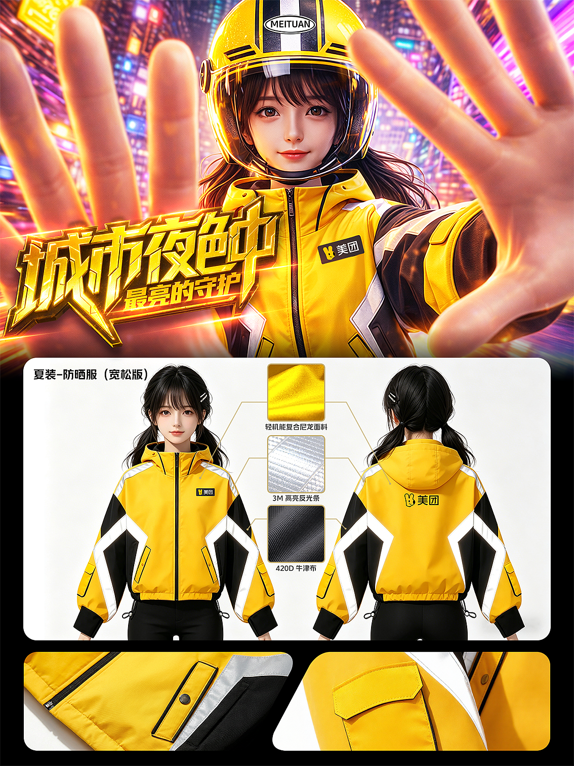 《城市夜色中,最亮的守护》(图ZNDA1OTg0NzQw) - AI作品 - 站酷设计师米谷日常migo原创素材 - 站酷ZCOOL