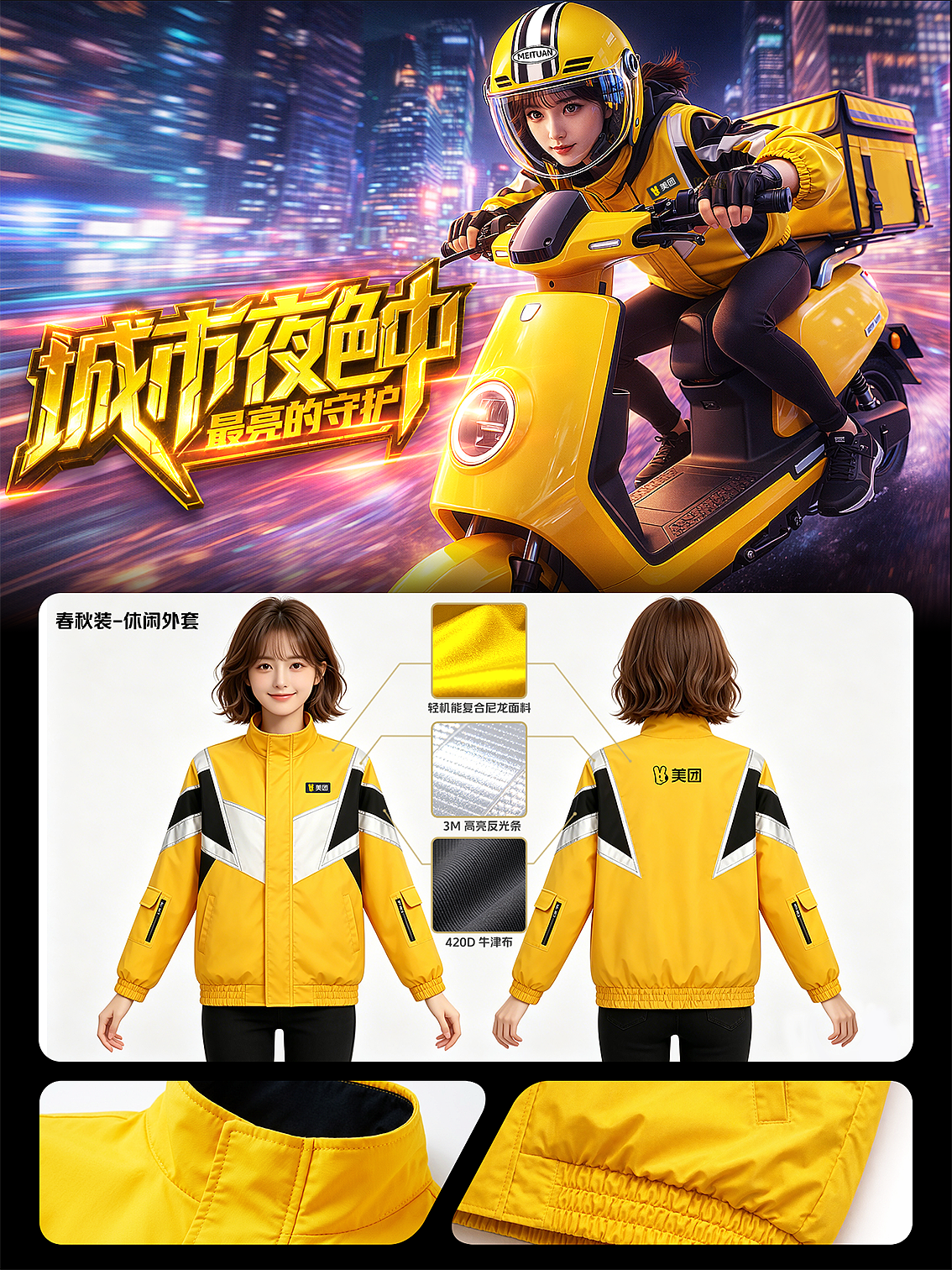 《城市夜色中,最亮的守护》(图ZNDA1OTg0NzQ0) - AI作品 - 站酷设计师米谷日常migo原创素材 - 站酷ZCOOL