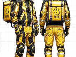 MoeHo 贺萌萌美团外卖第一届黄衣服设计大赛定邀合作