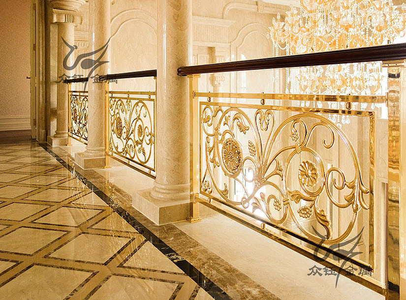 数控雕刻 整体铝板雕刻弧形楼梯护栏实力商家（图ZNDA1OTk0NTIw） - 其他工业/产品 - 站酷设计师艺术金属原创素材 - 站酷ZCOOL