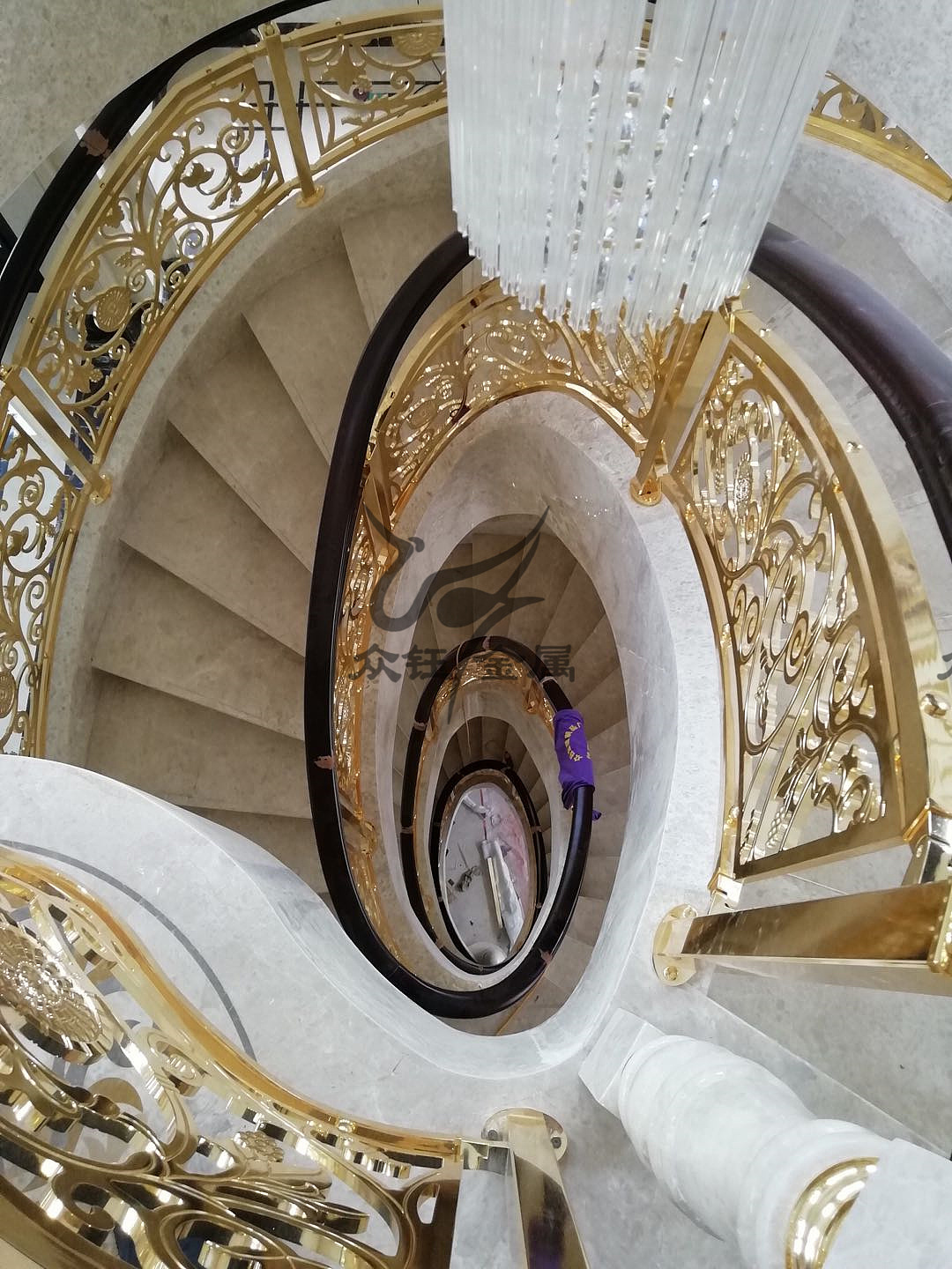 铜铝雕花五谷丰登连体旋转楼梯护栏平台栏杆 上门安装（图ZNDA1OTk1NTg4） - 其他工业/产品 - 站酷设计师艺术金属原创素材 - 站酷ZCOOL