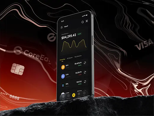 CoreEdge Wallet（首页-ZNzM1MDgyMDg=） - UI-APP界面 - 站酷设计师南翊丶原创素材 - 站酷ZCOOL