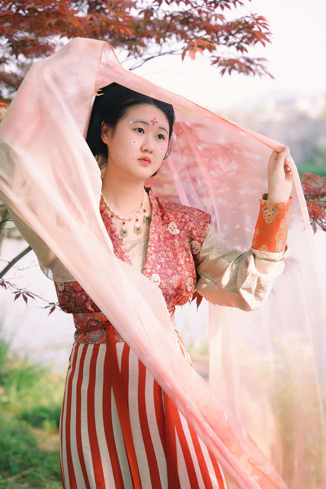 春日国风小聚（图ZNDA2MDAyNzQw） - 人像摄影 - 站酷设计师初夏_雨原创素材 - 站酷ZCOOL